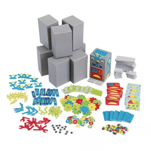 Colorations Create Your Own Robot - Kit for 12