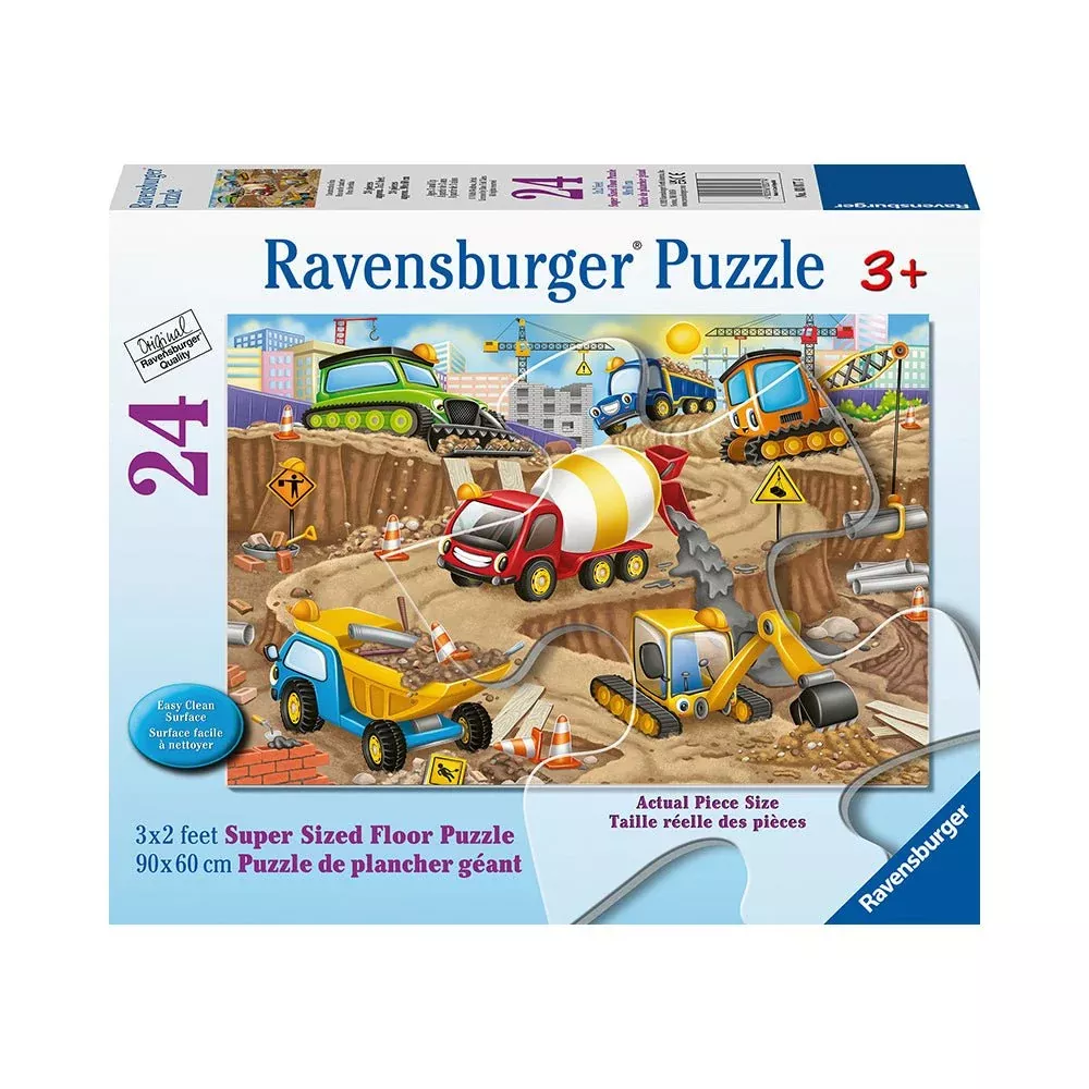 Construction Fun 24pc Puzzle