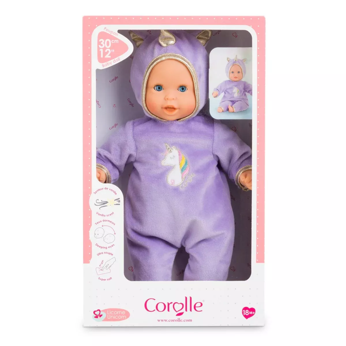 Corolle Bébé Calin Unicorn 12