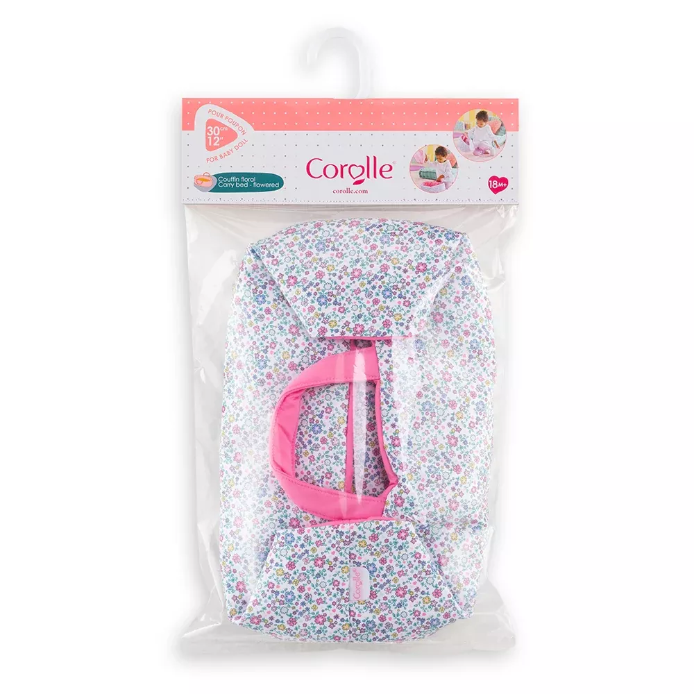 Corolle Flowered Carry Bed For 12