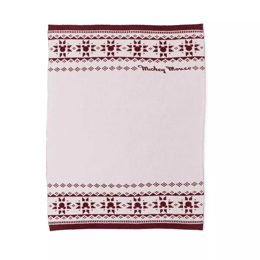 CozyChic Disney Mickey Fair Isle Throw