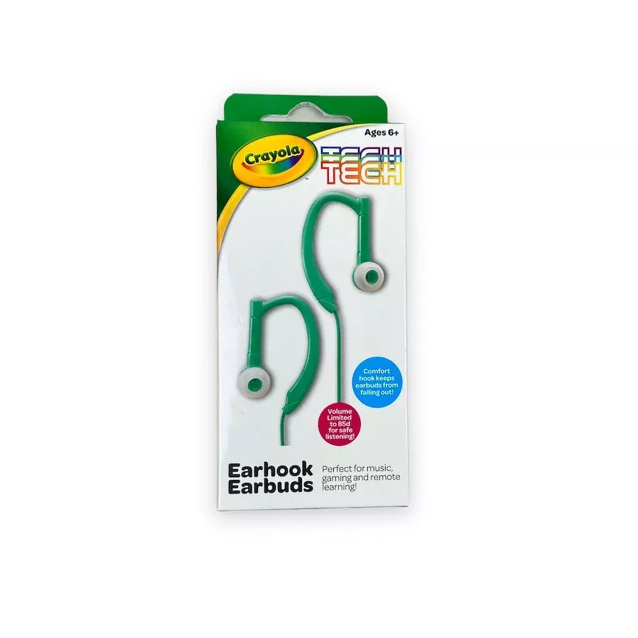 Crayola Tech Earhook Earbuds