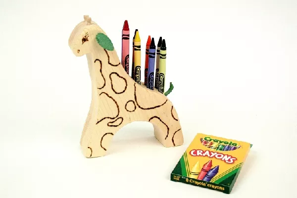 Crayon Giraffe