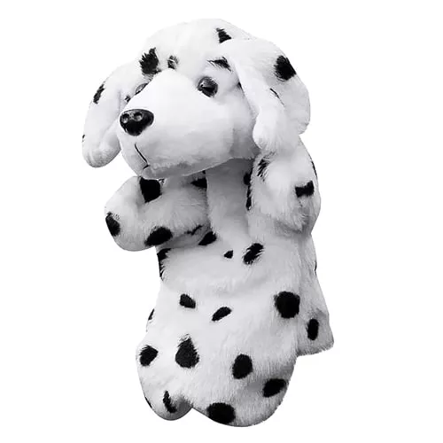 Dalmation Dog Hand Puppets – large