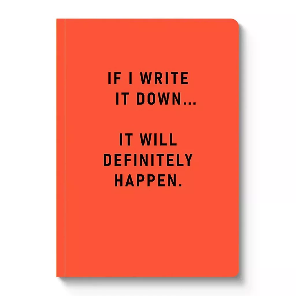 Definitely Happen A5 Paperback Notebook