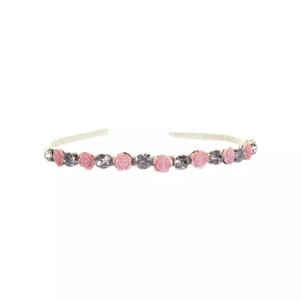 Diamond Rosette Headband
