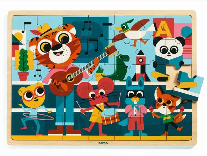 Djeco Puzzlo - Music