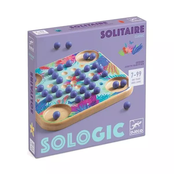 Djeco Sologic Solitaire Game