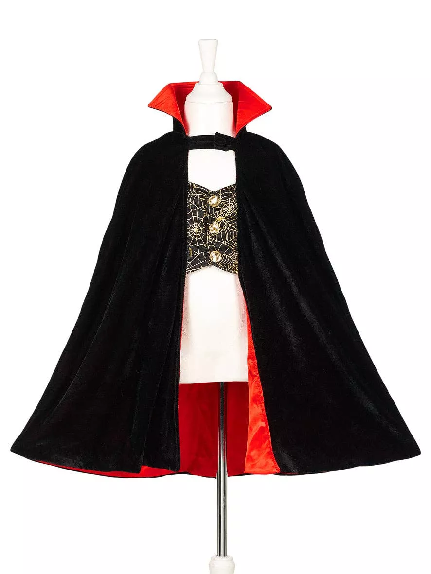 Dracula Cape & Teeth Costume