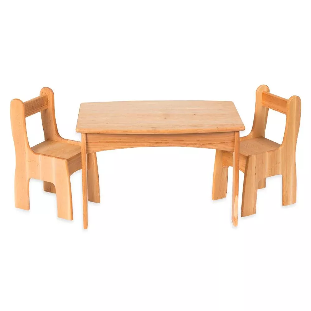 Drewart Table and Chairs Set for Dolls