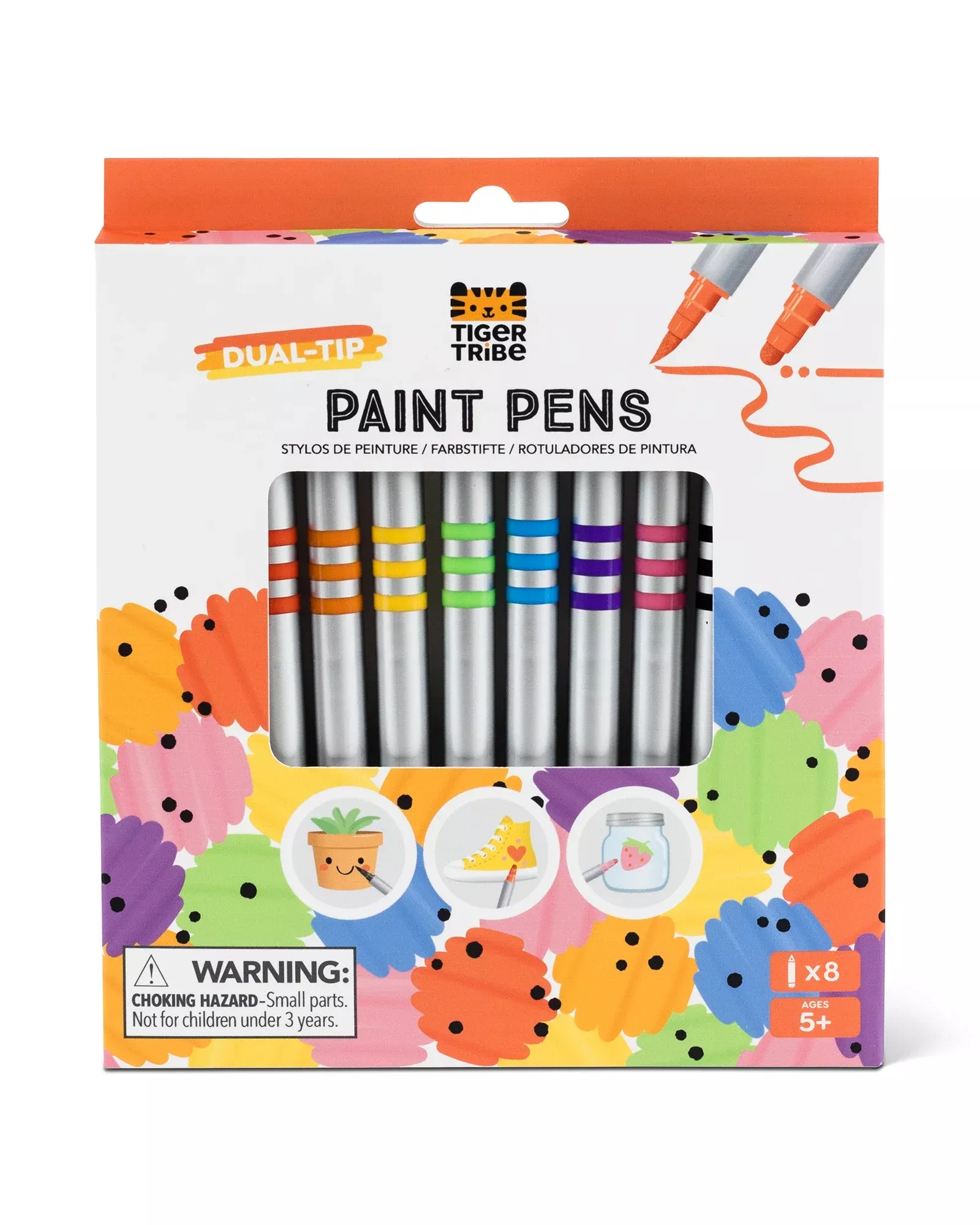 Dual-Tip Paint Pens