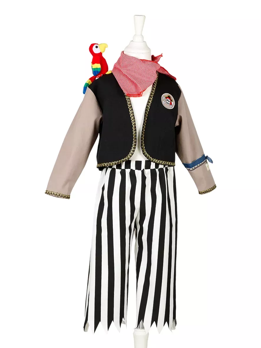 Duncan Pirate Costume Set - 3-4 Years
