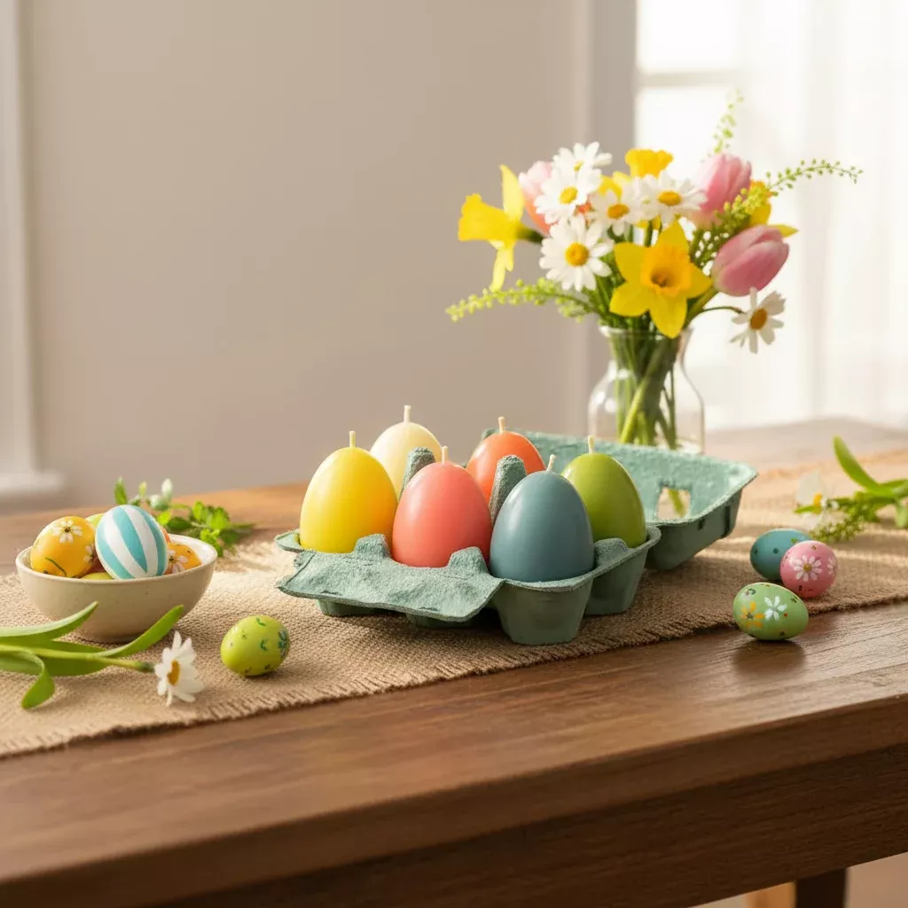 Easter Egg Candles