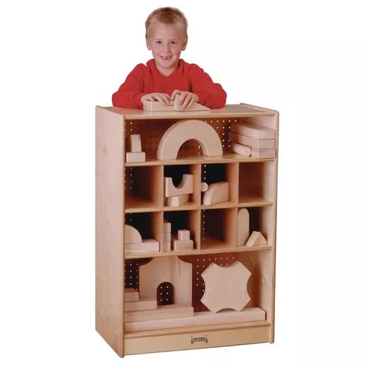 Easy-Sort Mobile Block Storage Unit