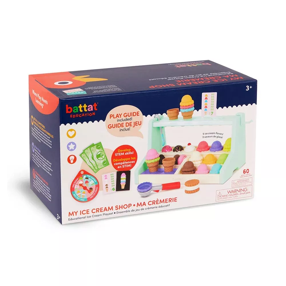 Educational Ice Cream Playset