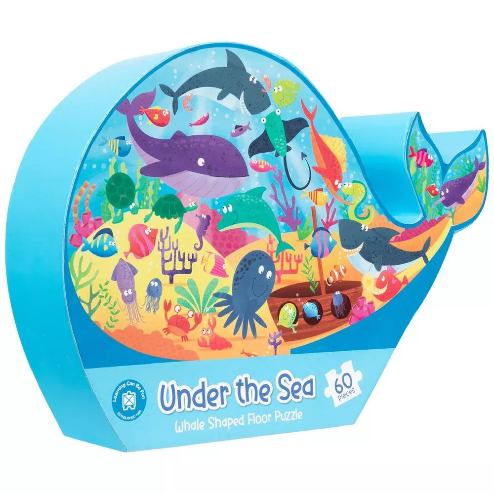 Edvantage - Under the Sea Shape Puzzle 60pc