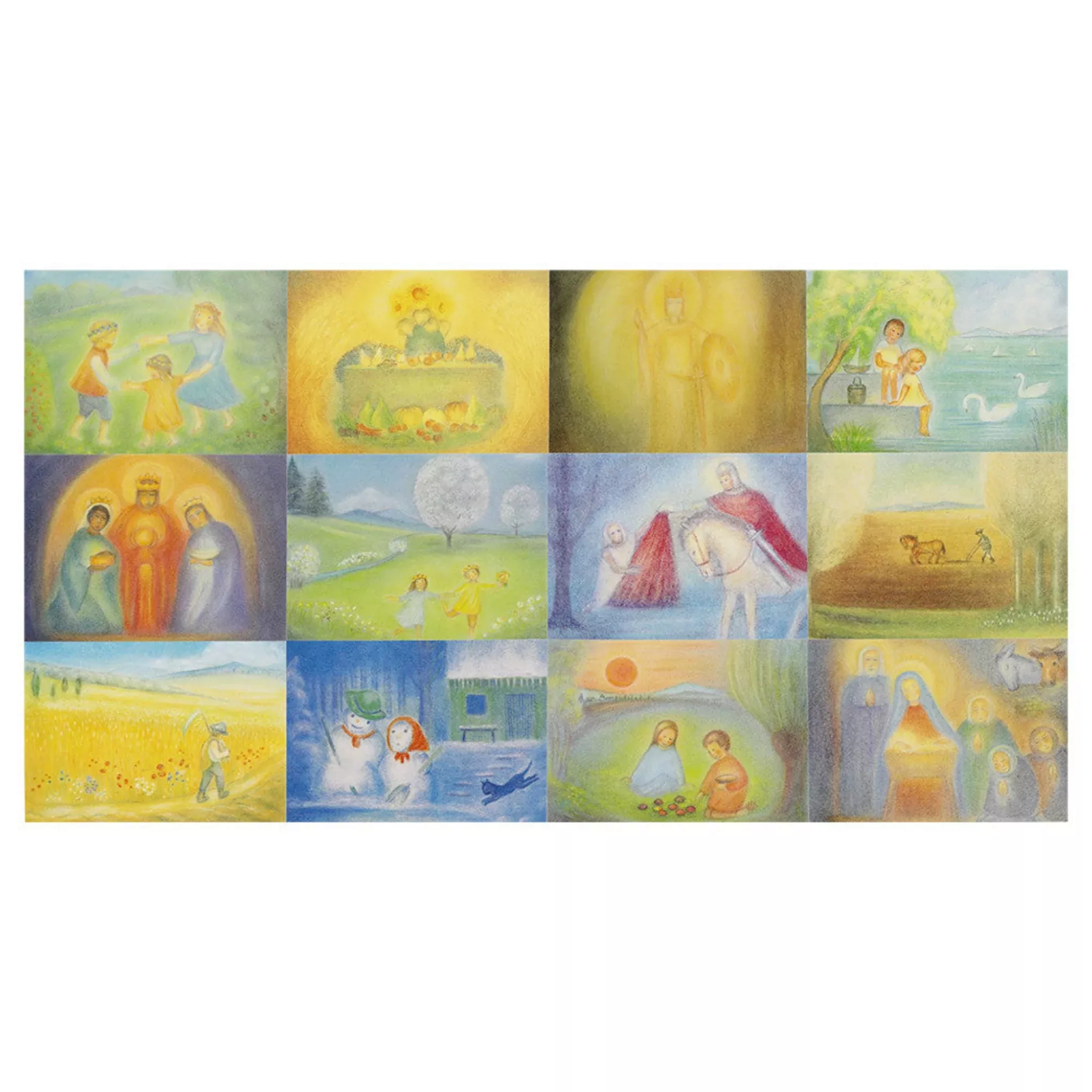 elsaesser seasonal postcard set