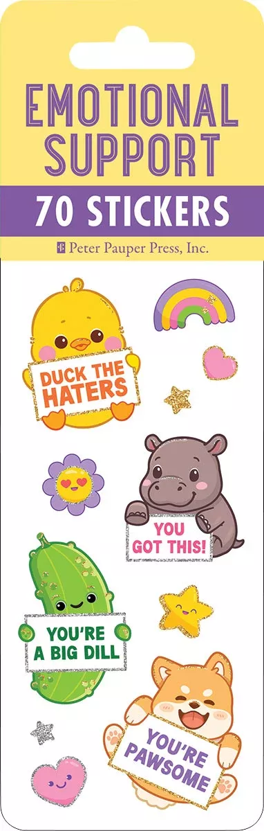 Emotional Support Sticker Set