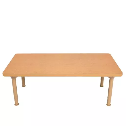Environments 24" x 48" Rectangular Table with Adjustable Legs