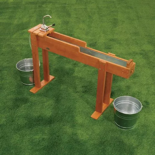 Environments Outdoor Water Trough with Pump