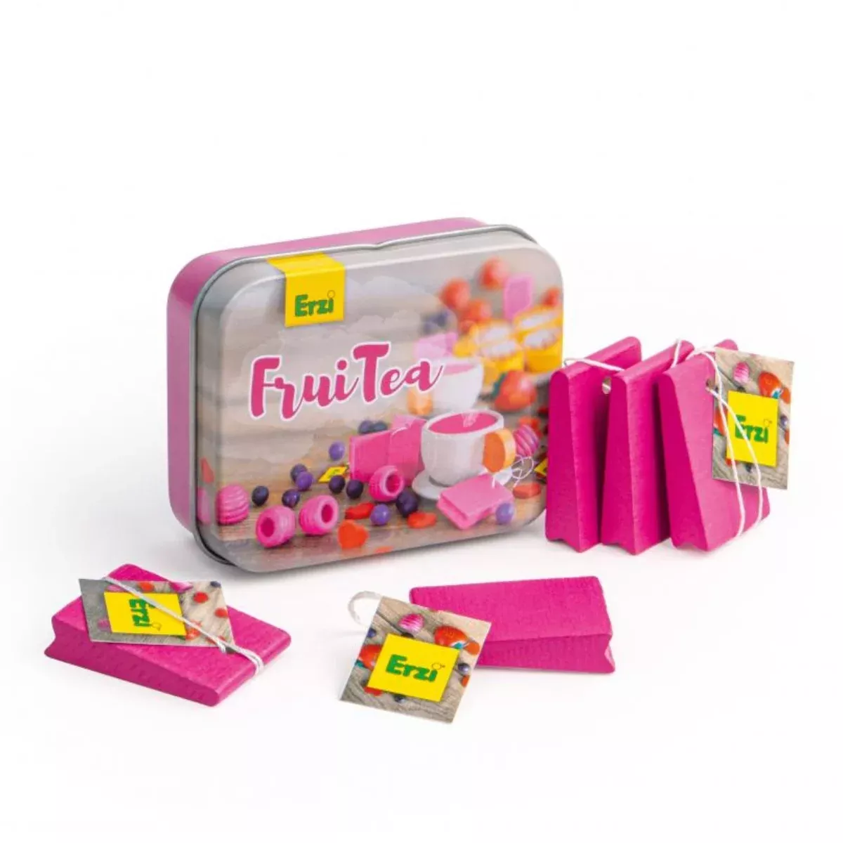 Erzi Fruit Tea in a Tin