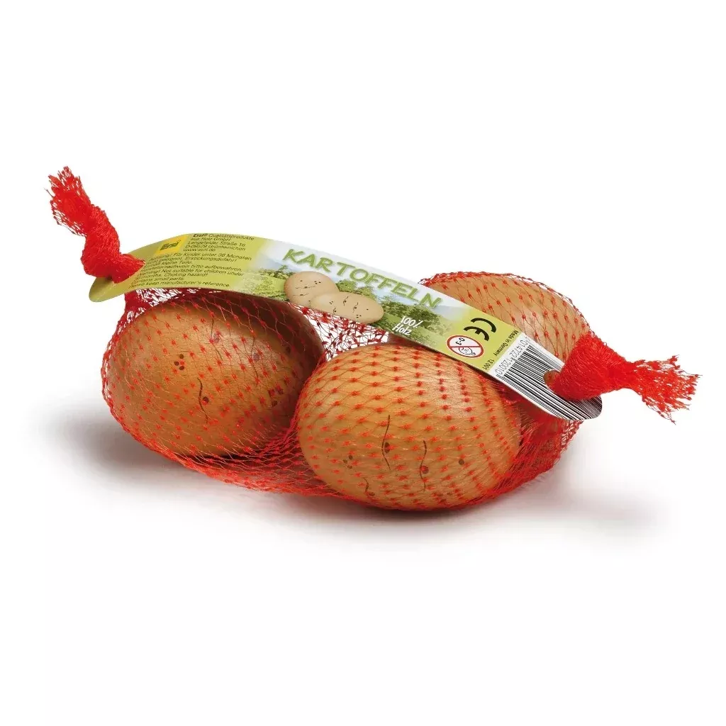 Erzi Wooden Potatoes in a Net
