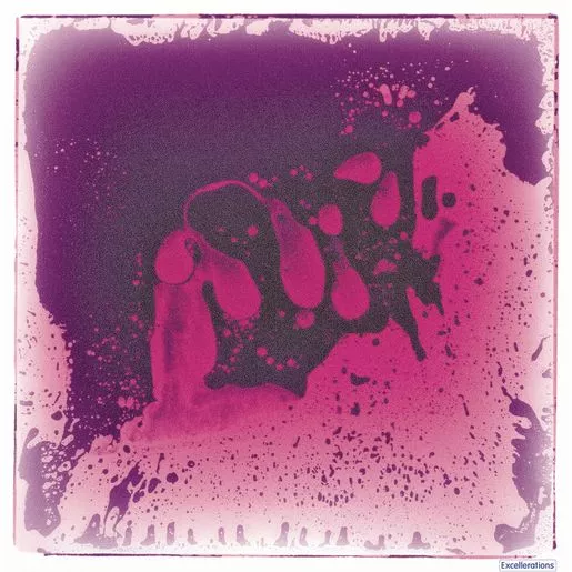 Excellerations Large Liquid Tile Purple