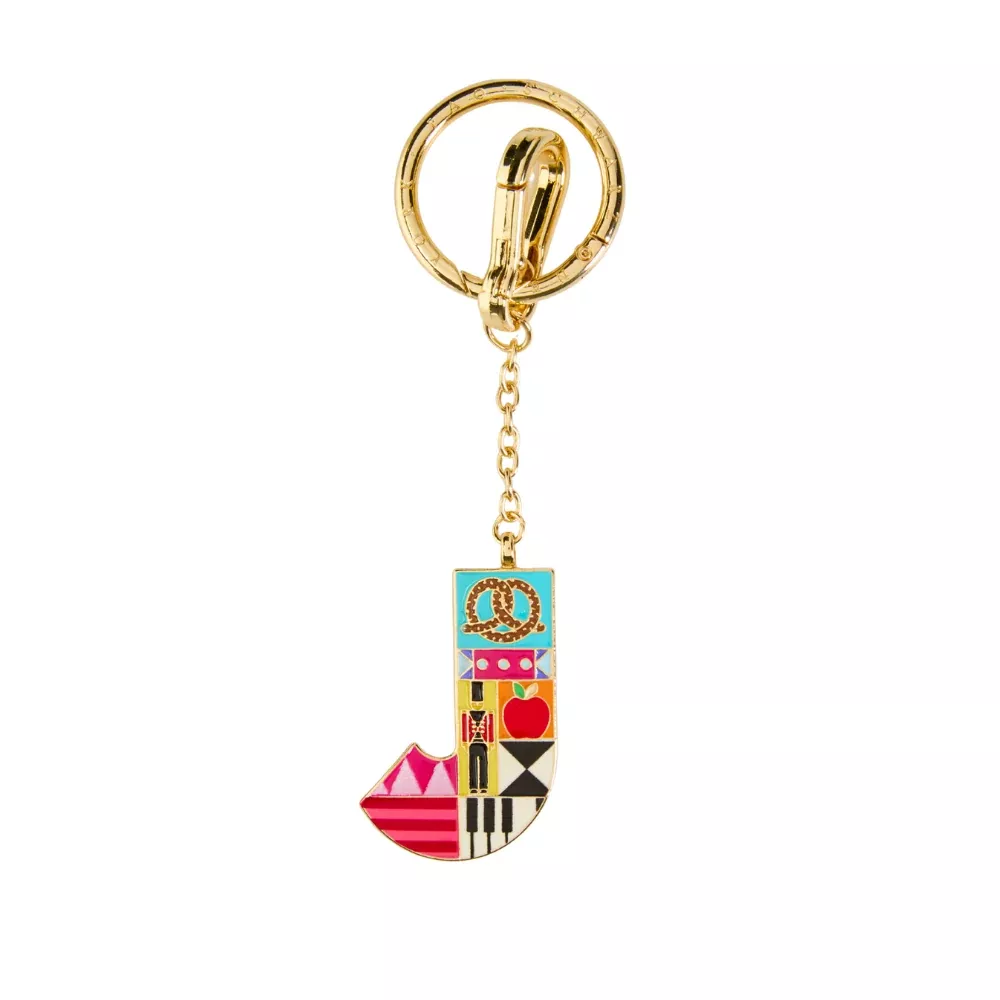 FAO Initial Keychain - J
