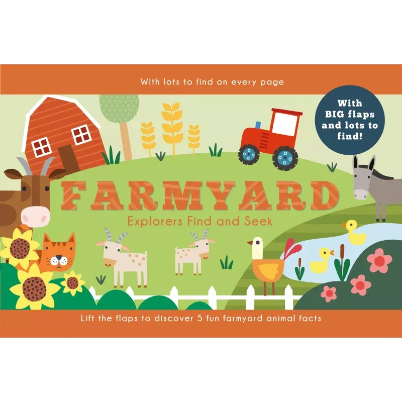 FARMYARD EXPLORERS FIND AND SEEK Interactive Board Book