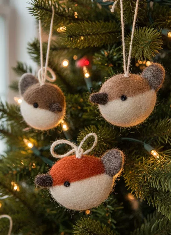Felt Bird Ornament
