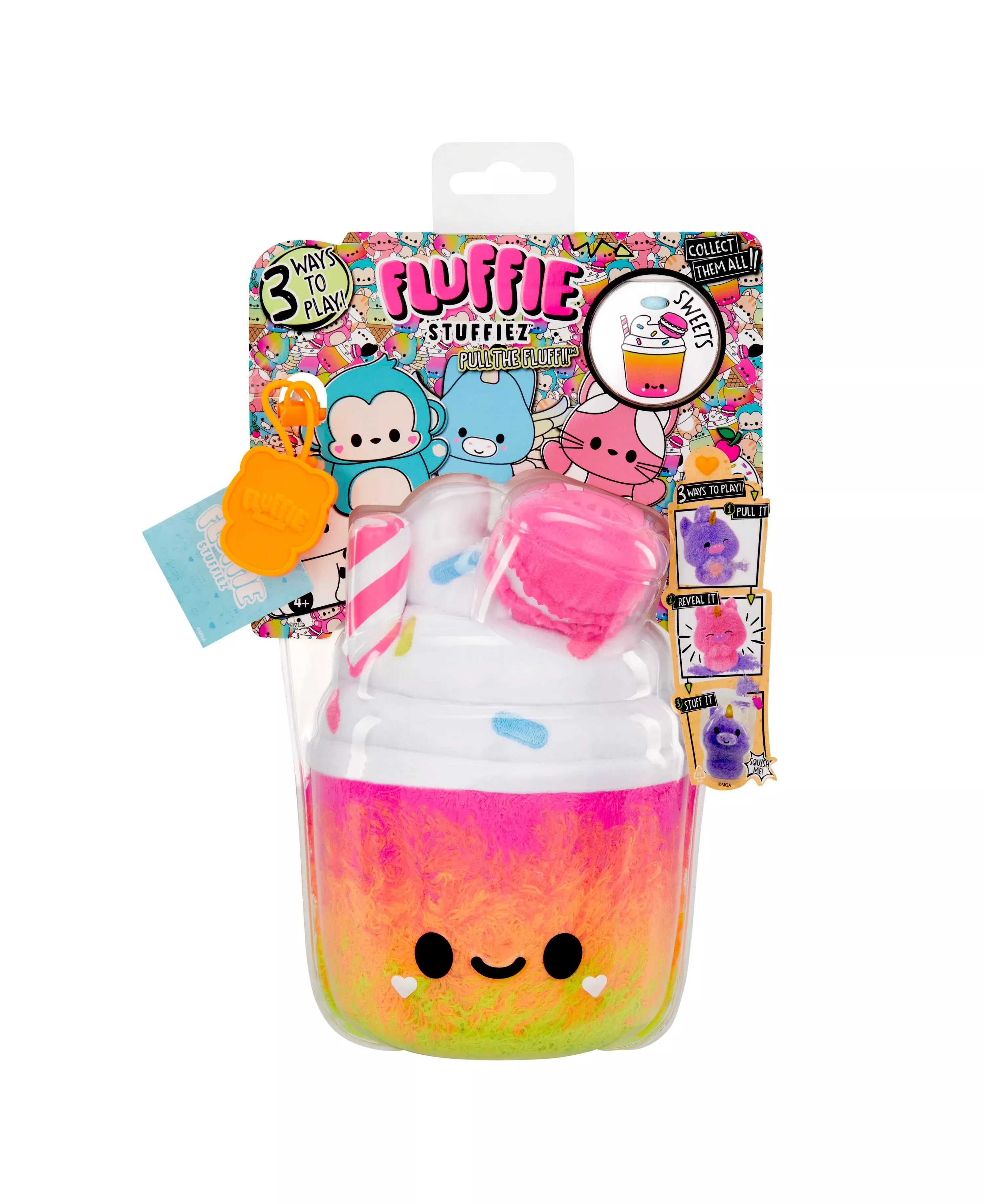 Fluffie Stuffiez Interactive Small Plush Freak Shake Toy