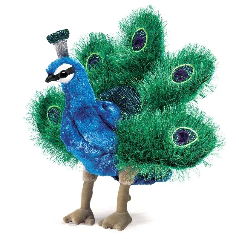 Folkmanis - Small Peacock Puppet
