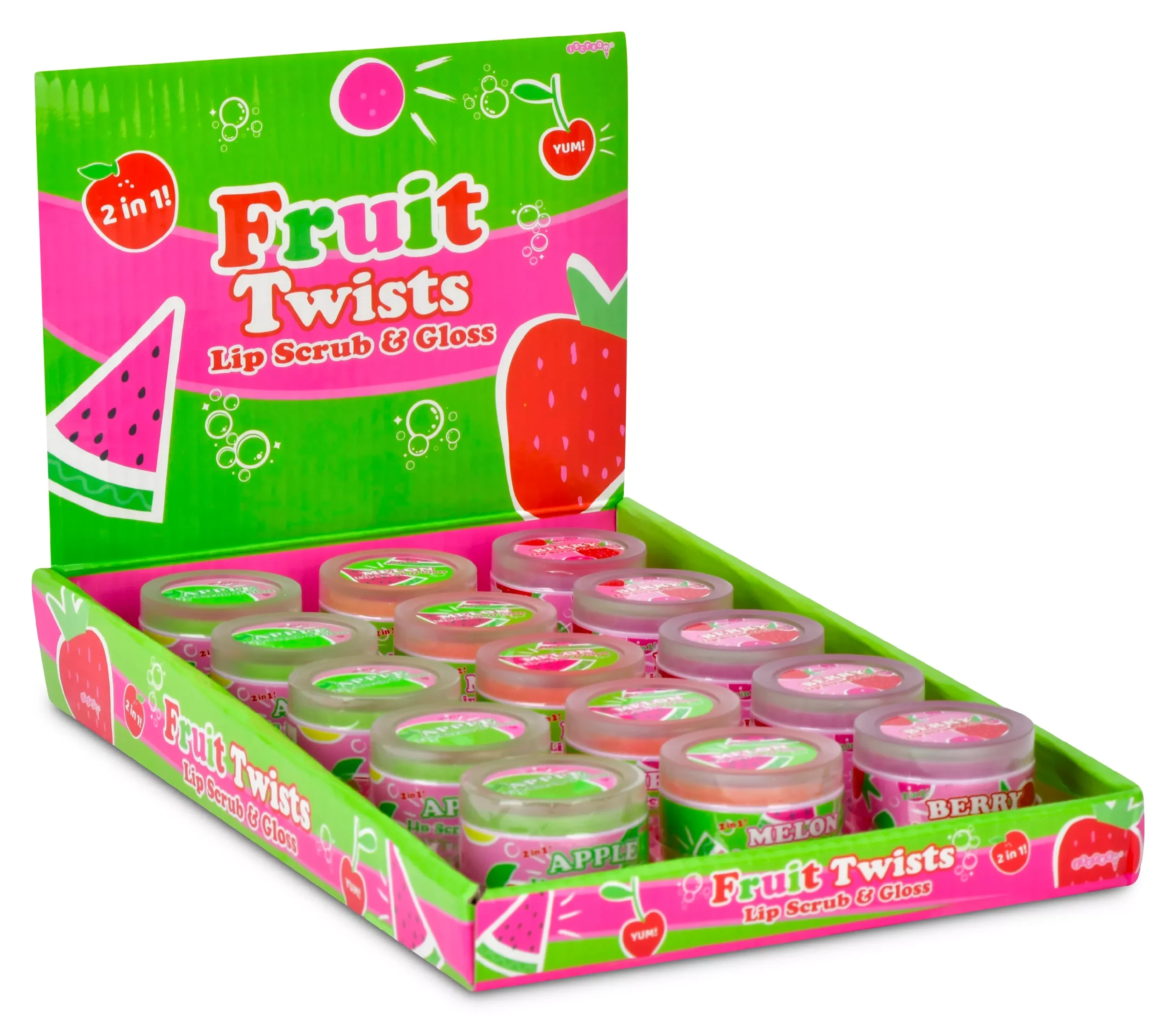 Fruit Lip Scrub & Lip Gloss
