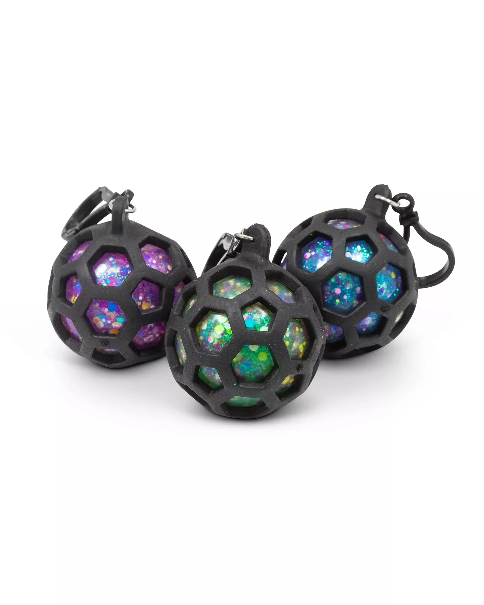 Fusion Squish Ball Keychain - Assorted