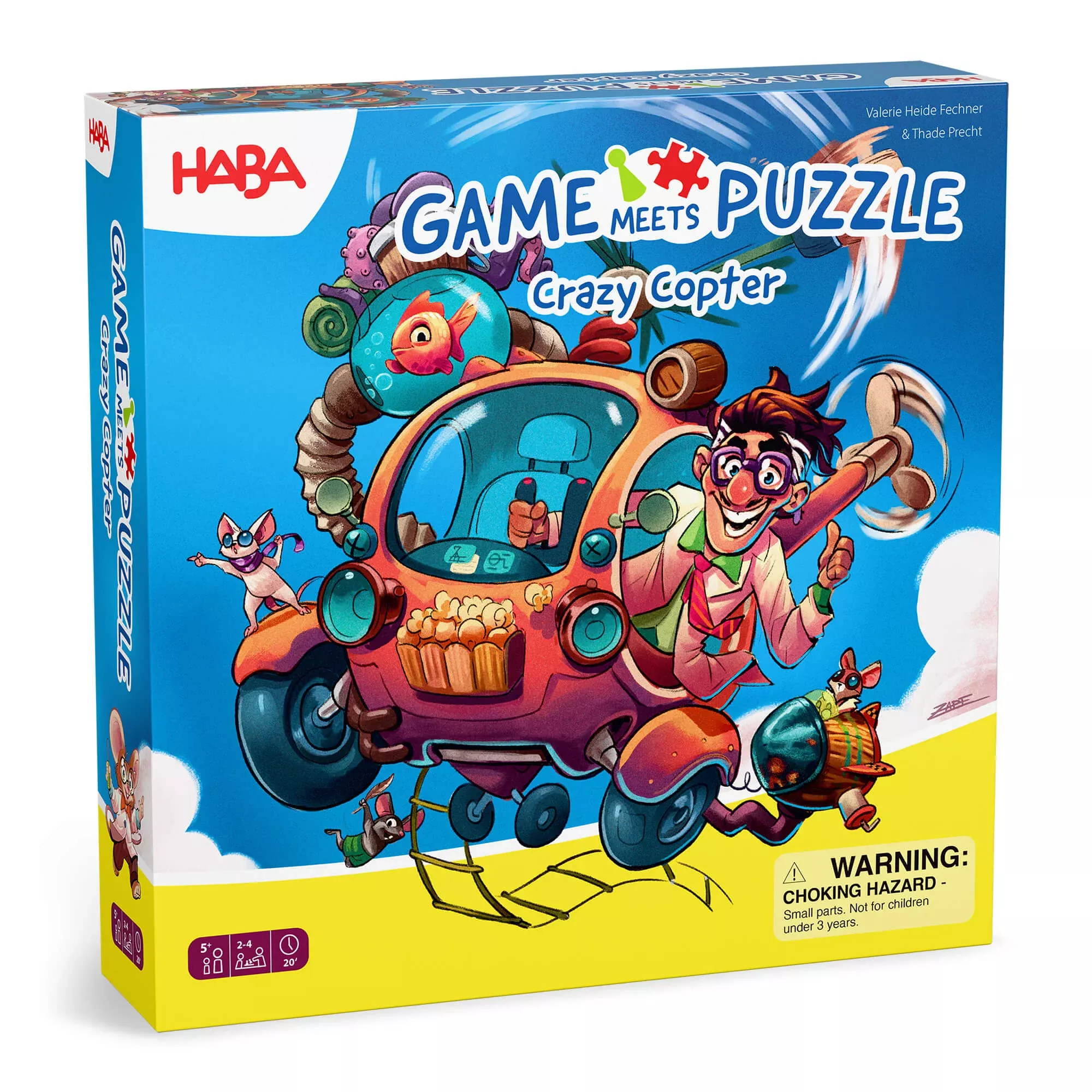 Game Meets Puzzle – Crazy Copter