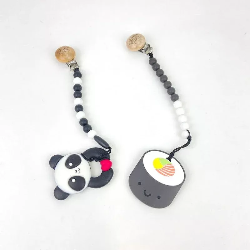 Glitter & Spice Teether with Clip Set
