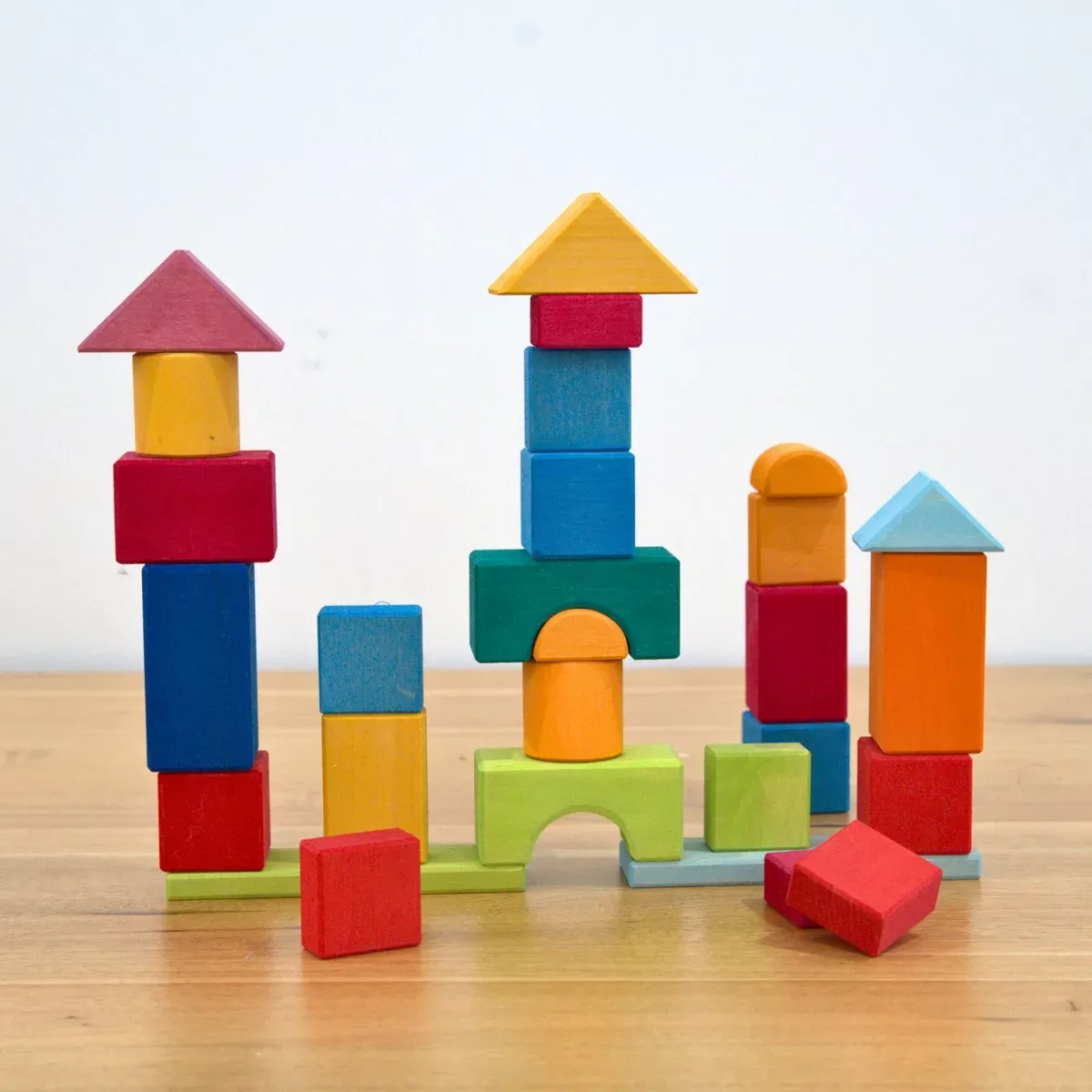 Gluckskafer Play Blocks in Net Bag 27 blocks