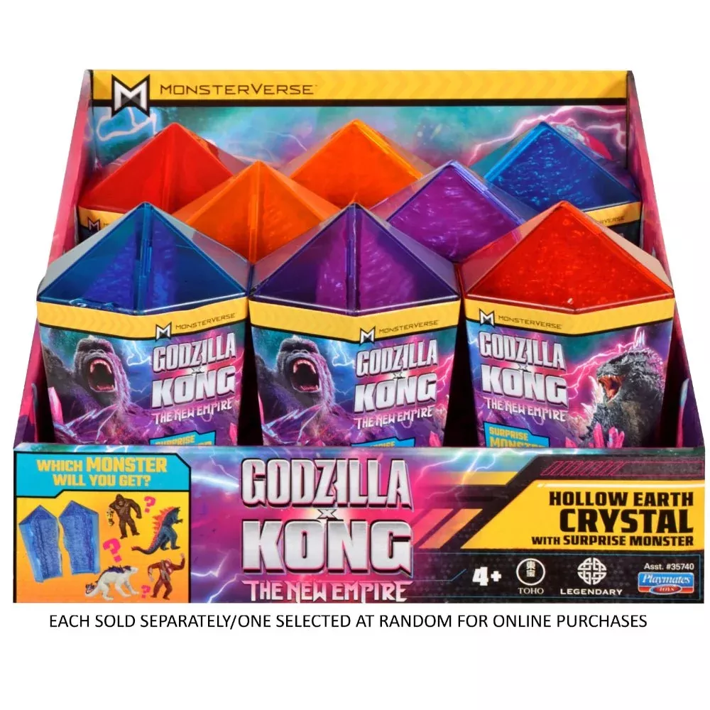 Godzilla x Kong - 2" Mini Figure In Crystal Case