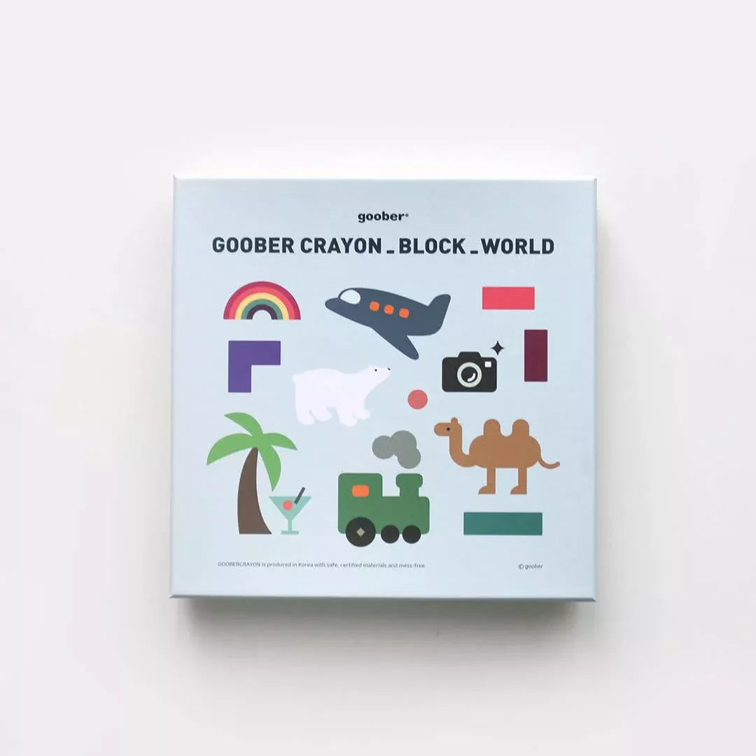 Goober Crayon Block World
