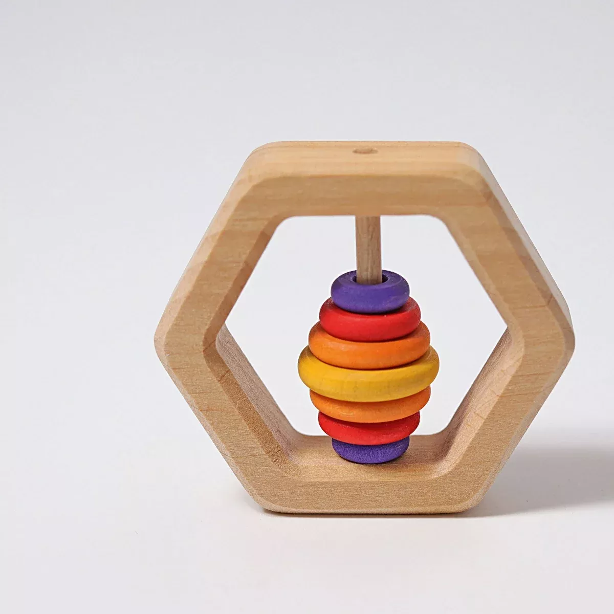 Grimm's Grasping Rattle - Hexagonal