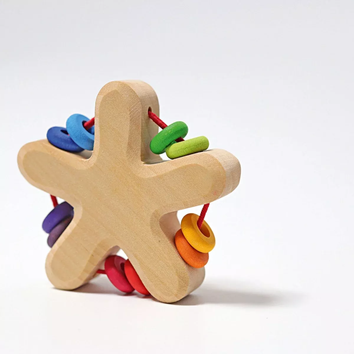 Grimm's Grasping Rattle - Star