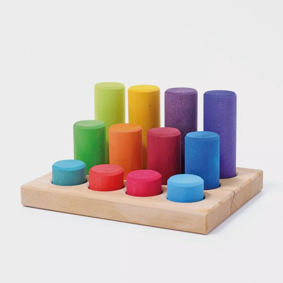 Grimm's Rollers Stacking Game Rainbow Small (2020)