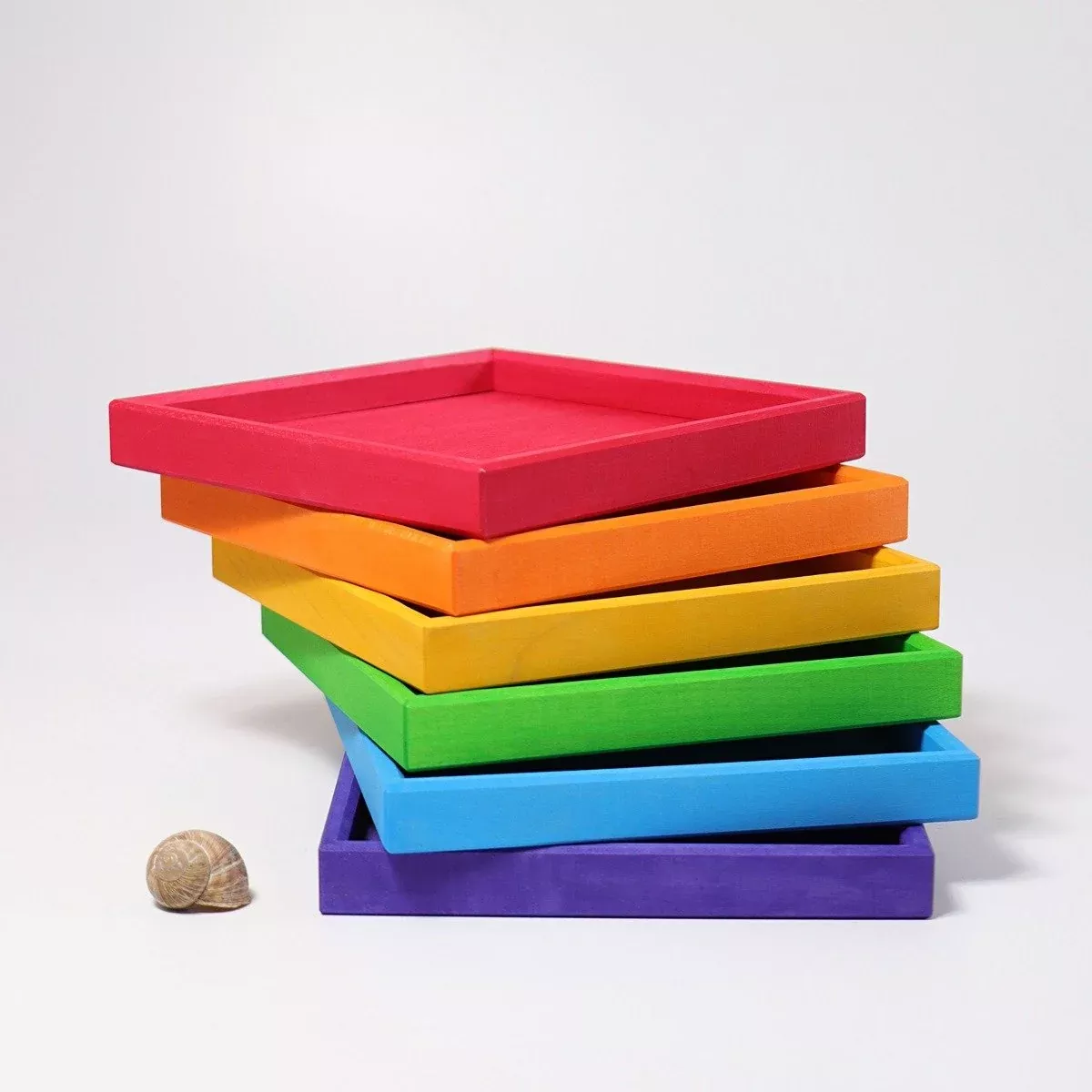 Grimm's Wooden Rainbow Frames 6 Pieces