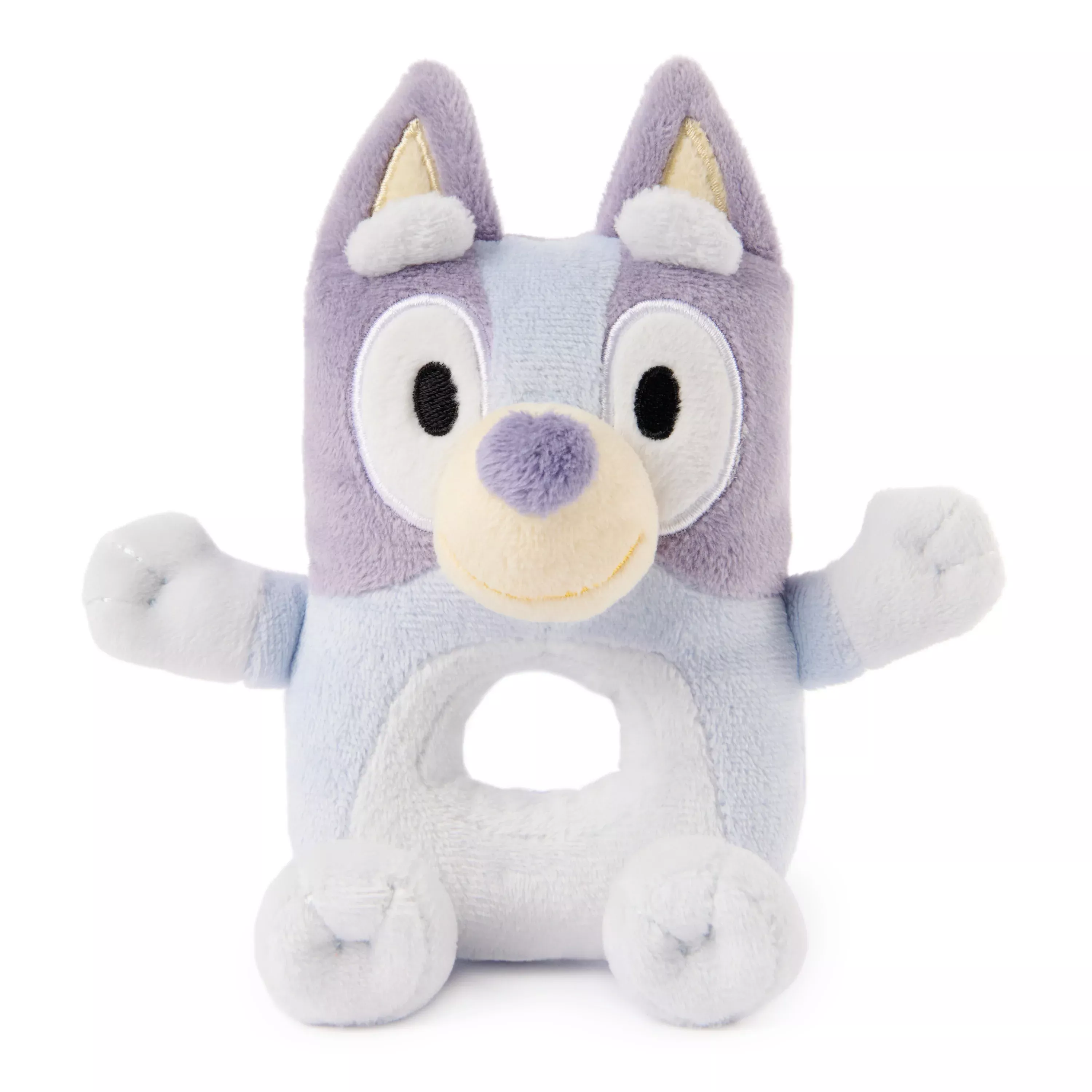 GUND Bluey Plush Ring Rattle - 6”