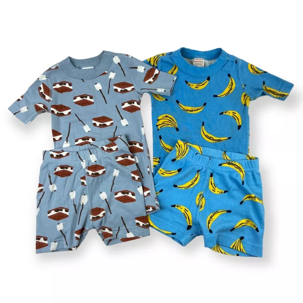 Hanna Andersson Short-pants Pajama Set 4Y