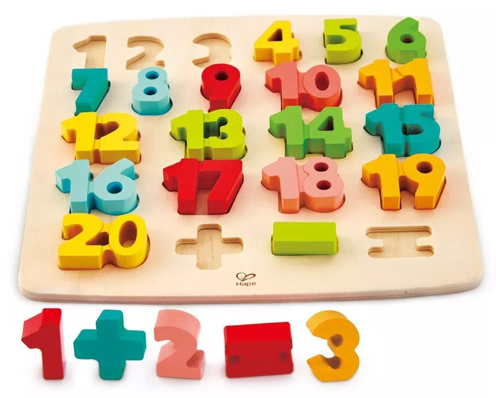 Hape Chunky Number Math Puzzle