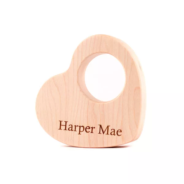 Heart Wood Teether