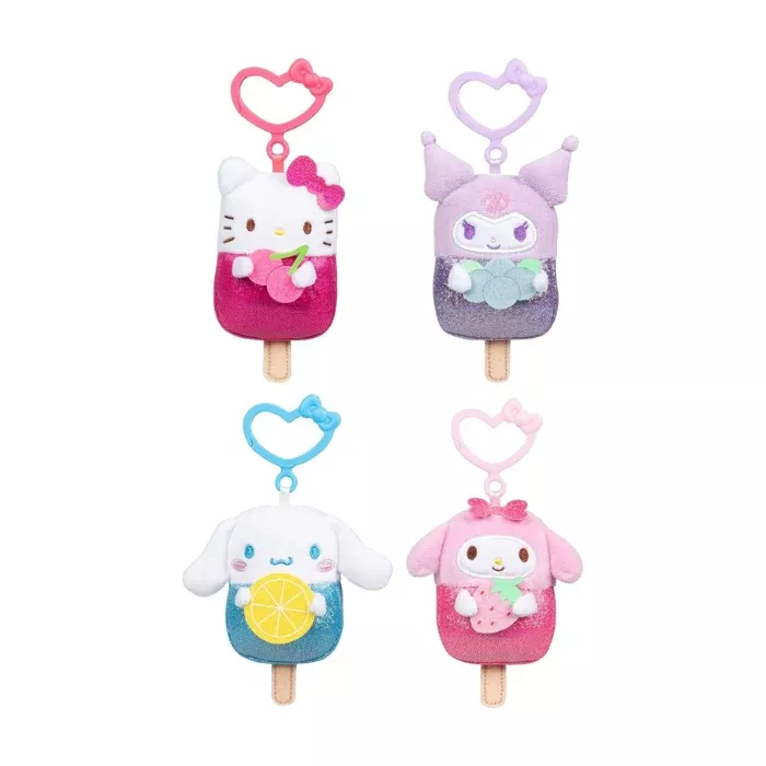 Hello Kitty Clip-On Plush Assortment