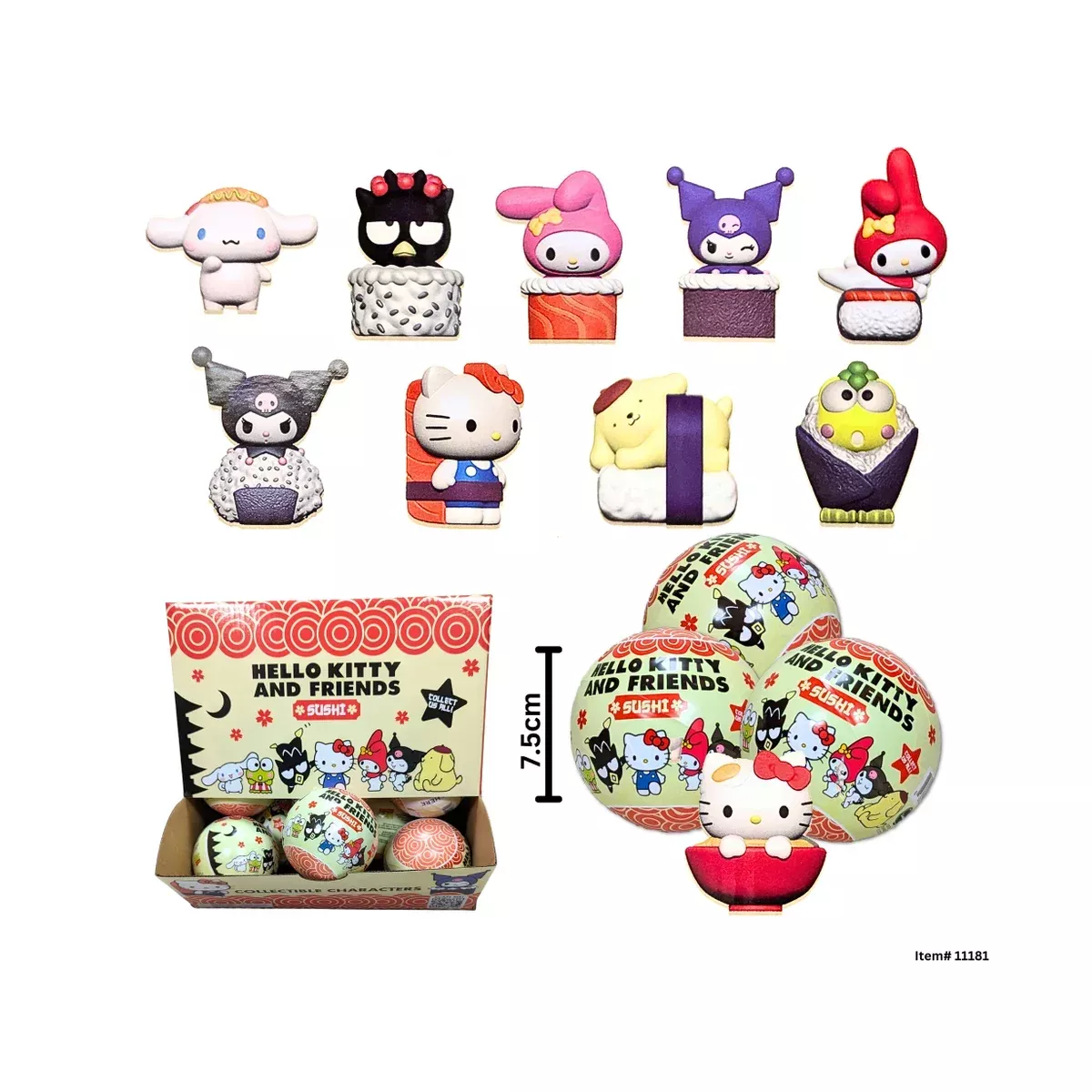 Hello Kitty Sushi Buddies Surprise Capsule