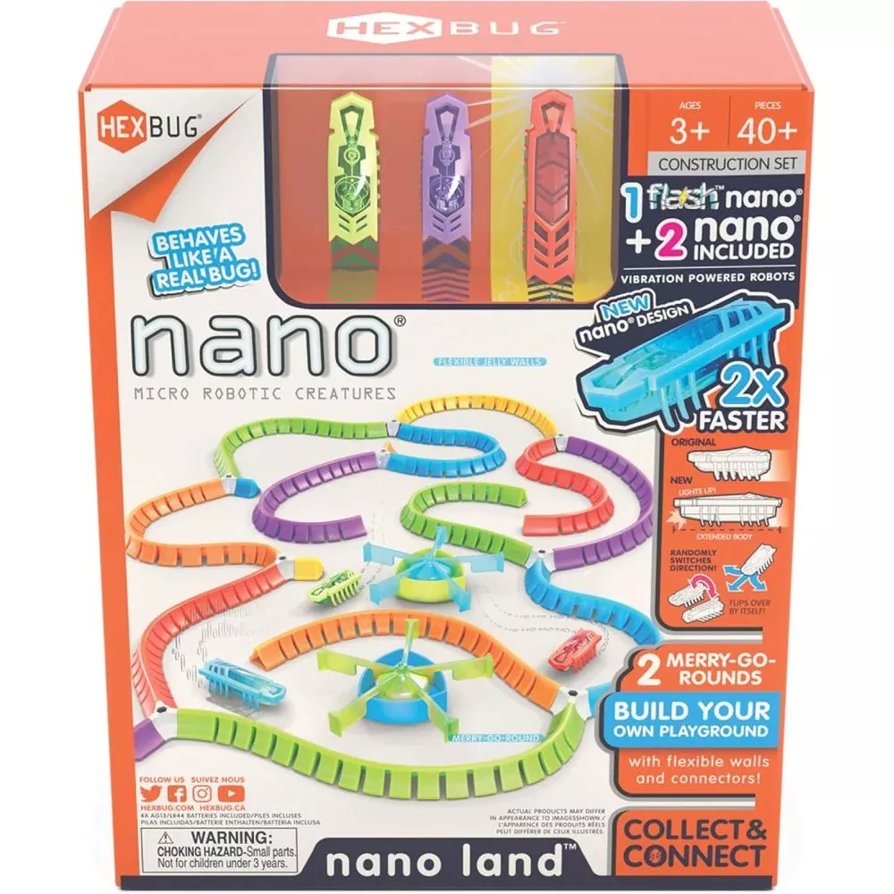 Hexbug Flash Nano Land Interactive Robotics Set